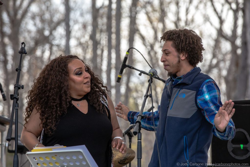 Wild Common onstage at Big Poppa's Spring Ball