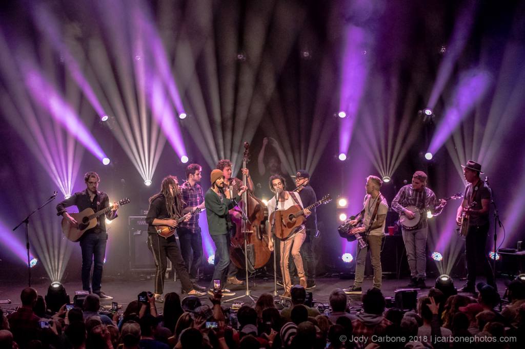 The Infamous Stringdusters encore with The Way Down Wanderers The Jefferson Theater 11.16.2018