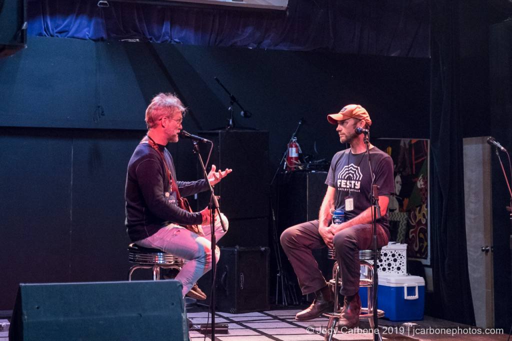 Anders Osborne and Michael Allenby, director of The Festy, discuss Mindfulness at The Festy 2019